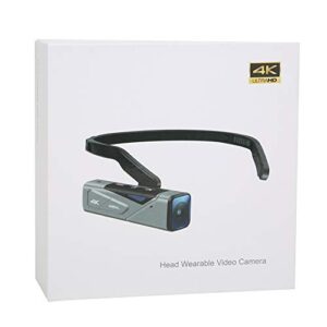 Jeanoko Digital Sports Camera, High Capacity 4K 60FPS IP65 Waterproof Digital Camera with Storage Bag for Photography(Standard)