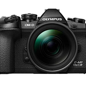 Olympus OM-D E-M1 Mark III Black Body with M.Zuiko Digital ED 12-40mm F2.8 PRO Lens