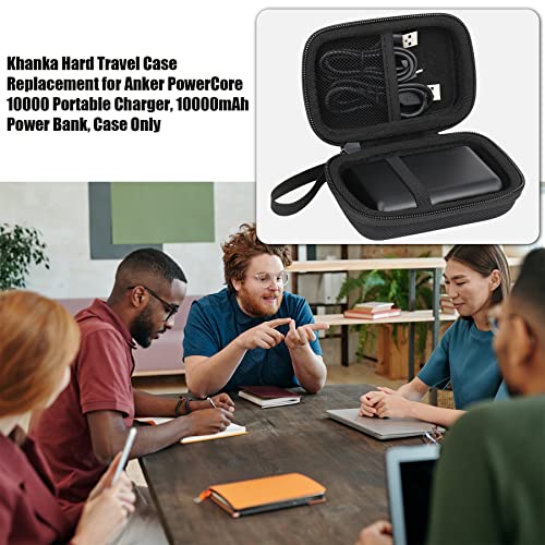 khanka Hard Travel Case Replacement for Anker PowerCore Speed 10000 10000mAh / PowerCore II 10000 QC Charge 3.0 Portable External Charger Battery Power Bank