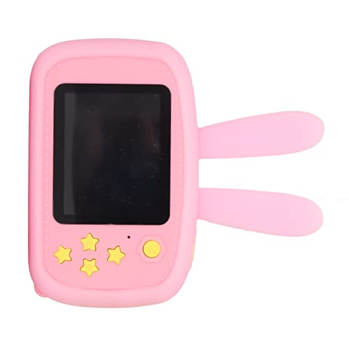 Kids Camera, Children's Cartoon Camera Mini 1080P Full HD Shockproof Bunny Appearance with Lanyard Charging Cable for Girl