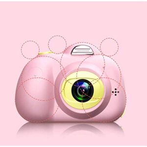 lkyboa children’s digital camera – kids digital camera kids camera inch screen portable compact children’s cartoon digital front (color : pink)