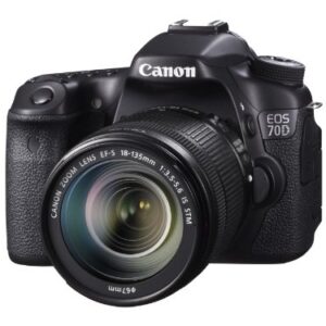 Canon EOS 70D Digital SLR Camera with 18-135mm STM Lens