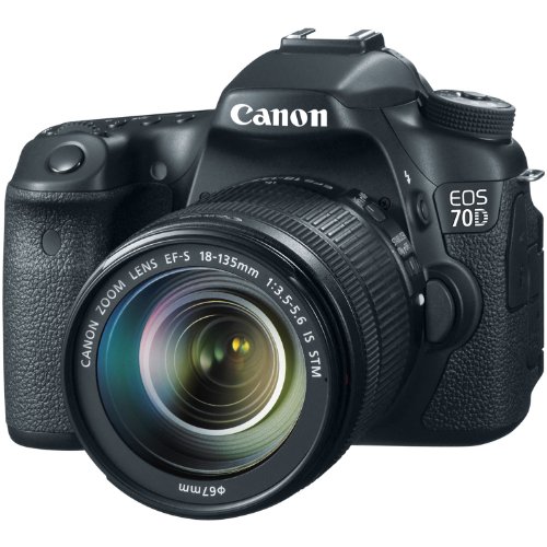 Canon EOS 70D Digital SLR Camera with 18-135mm STM Lens