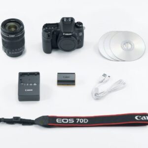 Canon EOS 70D Digital SLR Camera with 18-135mm STM Lens