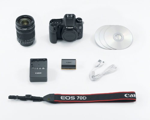 Canon EOS 70D Digital SLR Camera with 18-135mm STM Lens