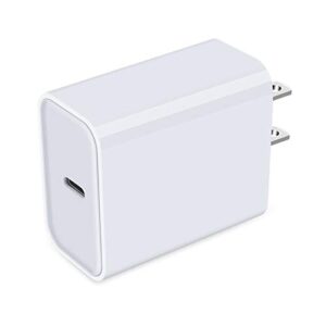 usb c wall charger fast charging adapter for iphone 14/14 pro max/13/13 mini/13 pro max/12/12 pro/12 pro max/se, 20w pd 3.0 quick charger block box plug for iphone 11 pro max/xr/xs/x,samsung s23 s22
