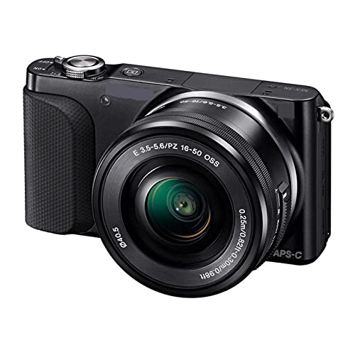 Camera NEX-3N Mirrorless Digital Camera 16.1 MP Exmor APS-C Sensor Full HD Movie Shooting Digital Camera (Color : W)