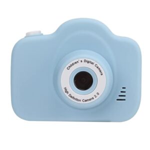 brdi cartoon mini camera, one key video recording 15 filters kids camera for kids(sky blue)