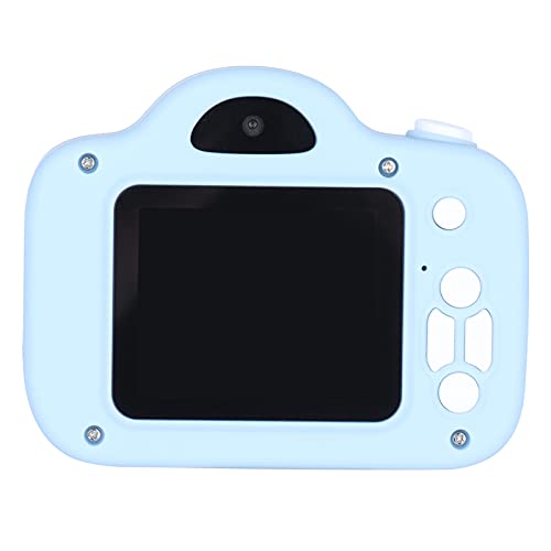 ciciglow Children's Digital Camera,1080P Video Camera,Front and Rear Dual Cameras,2.0 Inch Full Color IPS Screen,Compact and Easy to Carry,USB Mini Educational Toys(Blue)