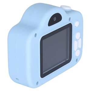 ciciglow Children's Digital Camera,1080P Video Camera,Front and Rear Dual Cameras,2.0 Inch Full Color IPS Screen,Compact and Easy to Carry,USB Mini Educational Toys(Blue)