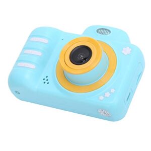 EBTOOLS 2.4in IPS Display Children Camera, 1080P High Definition Digital Camera Dual Lens Kids Camera Photography Video Toy Birthday Gift(Blue)
