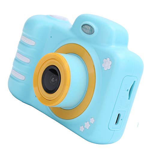 EBTOOLS 2.4in IPS Display Children Camera, 1080P High Definition Digital Camera Dual Lens Kids Camera Photography Video Toy Birthday Gift(Blue)