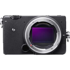 Sigma fp Mirrorless Digital Camera, Bundle MC-21 Mount Converter Canon EF to Leica L & Memory Card Case