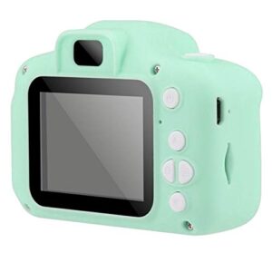 S5E5X Kids Camera Girls Toys for 3 4 5 6 7 8 Year Old Birthday 2 Inch1080P Toddler Camera Portable Children Digital Video Camera for 3-10 Year Old Girl with 128GB SD Card (Green)