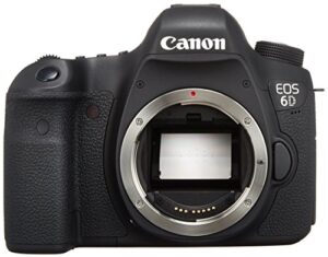 canon eos 6d 20.2 mp cmos digital slr camera with 3.0-inch lcd (body only) – wi-fi enabled – international version (no warranty)