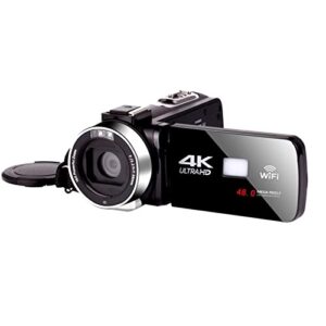 camera 4k video camera 48mp 18x digital zoom camera for vlogging 10 reflectors 3.0 degrees video camera digital camera (size : with 8g, color : b)