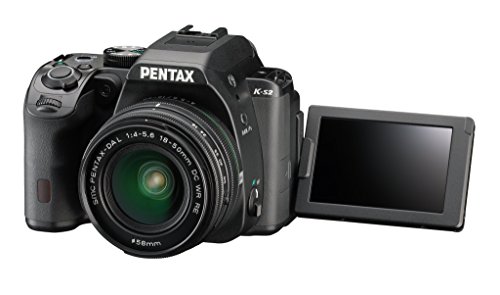 Pentax K-S2 20MP DSLR Two Lens Kit w/ 18-50mm WR & 50-200mm WR (Black)