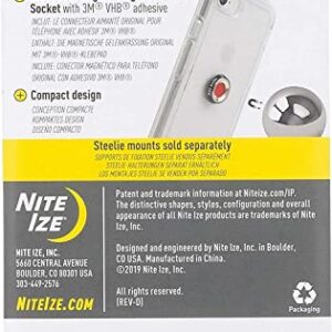 Nite Ize Original Steelie Magnetic Phone Socket - Additional Magnet for Steelie Phone Mounting Systems