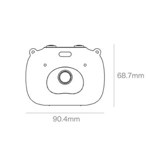 LKYBOA Children's Camera Toy Can Take Pictures, Digital and Printable Baby Mini Kindergarten Birthday Gifts (Color : B)