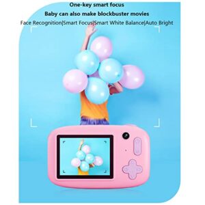 LINXHE 26MP Kids Camera for Girls Boys Children Digital Selfie Cameras 1080P HD Video with 2.4 Inch Screen, Birthday Toy for Boys Girl (Color : Blue, Memory Card : with 32g Memory Card)