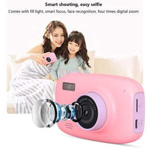 LINXHE 26MP Kids Camera for Girls Boys Children Digital Selfie Cameras 1080P HD Video with 2.4 Inch Screen, Birthday Toy for Boys Girl (Color : Blue, Memory Card : with 32g Memory Card)