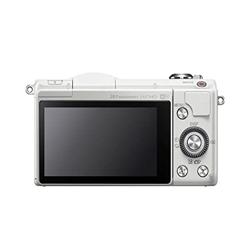 Camera A5000 Mirroless Digital Camera with 16-50mm OSS Lens/Used Digital Camera (Color : W)