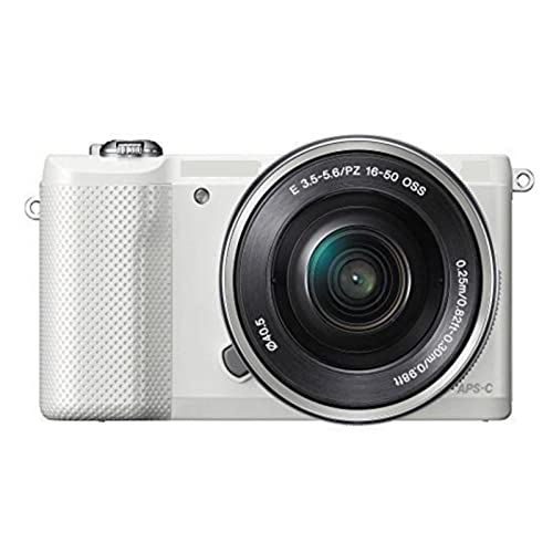 Camera A5000 Mirroless Digital Camera with 16-50mm OSS Lens/Used Digital Camera (Color : W)