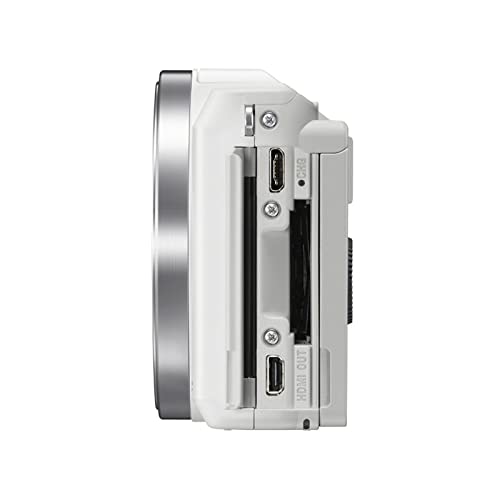 Camera A5000 Mirroless Digital Camera with 16-50mm OSS Lens/Used Digital Camera (Color : W)