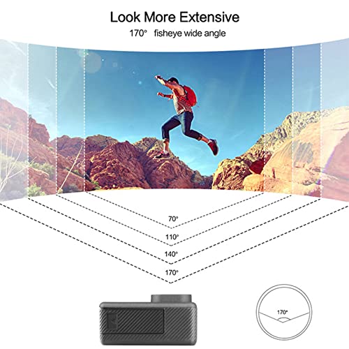 Idoravan 4K Digital Camera for Photography, 2.0 LCD Screen, HD Resolution, 24 MP Vlogging Camera Wide-Angle Lens, Macro Lens,128 GB Card for Traveling Diving with Rechargeable Batteries