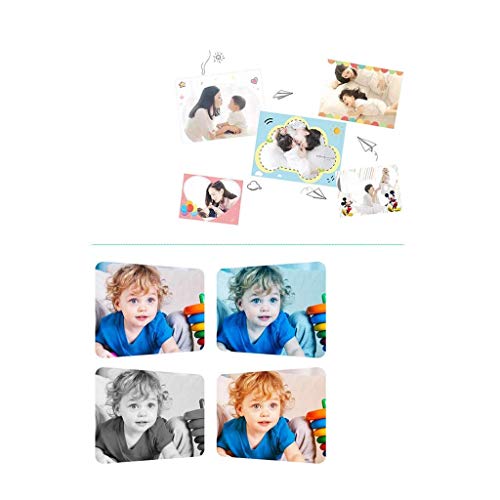 LKYBOA Children's Digital Camera - Kids Digital Camera Kids Camera Inch Screen Portable Compact Children's Cartoon Digital Front (Color : Blue)