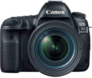 canon eos 5d mark iv full frame digital slr camera with ef 24-70mm f/4l is usm lens kit