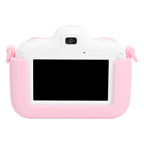 SALUTUY Children Digital Camera, Portable Durable Mini Rechargeable Child ​Camera Mini Size Easy to Use Toddler Video Recorder with USB Charging Cable for Toy(Pink)