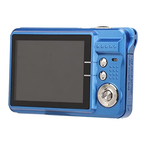 Vlogging Camera, 4K Portable Digital Camera for Shooting (Blue)