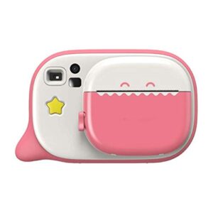 lkyboa children digital camera – gift girl boy toy for kids portable children’s camera (blue,pink) (color : pink)