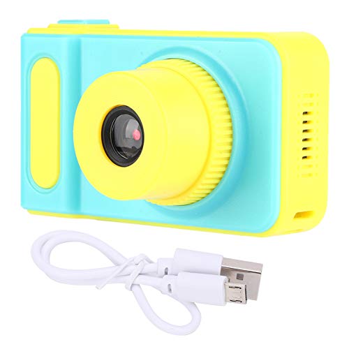 Dpofirs Kids Digital Web Camera, Mini Portable Outdoor Video Camera, 2 Inch Colorful Screen, 1080P High Resolution, Support Max 32G Memory Card, Gift for Kids(Blue)