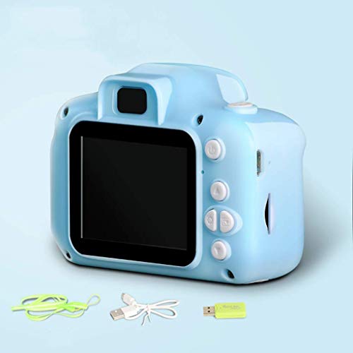 LKYBOA Children's Digital Camera - Kids Camera,Kids Digital Camera for Boys Girls Birthday Toy Gift Selfie Camera Screen (Color : Blue)