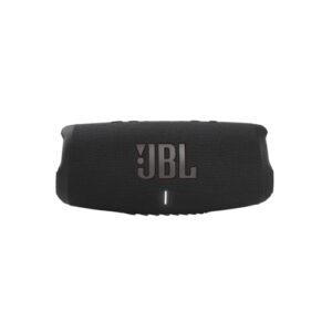 JBL Charge 5 Waterproof Portable Speaker with Built-in Powerbank and gSport Carbon Fiber Case (Black)