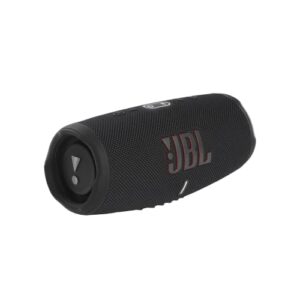 JBL Charge 5 Waterproof Portable Speaker with Built-in Powerbank and gSport Carbon Fiber Case (Black)