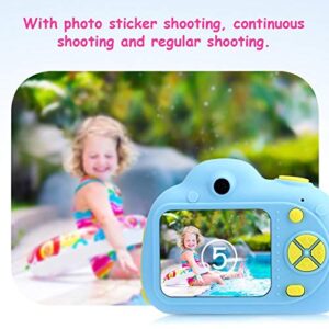 DAUERHAFT 1920x1080 Resolution Children Digital Camera Face Recognition Digital Camera,for Kids