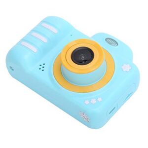 FECAMOS Children Camera, Photo Shoot Lightweight Kids Camera Environmental Protection Material for Christmas for Birthday(Blue, Pisa Leaning Tower Type)