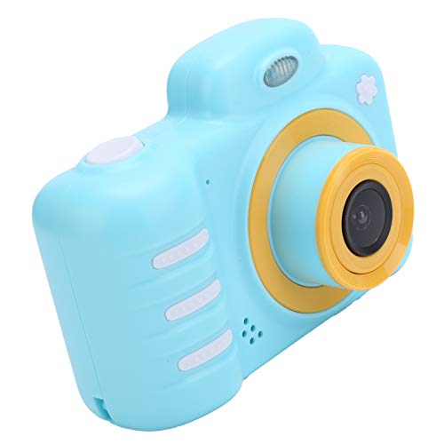 FECAMOS Children Camera, Photo Shoot Lightweight Kids Camera Environmental Protection Material for Christmas for Birthday(Blue, Pisa Leaning Tower Type)
