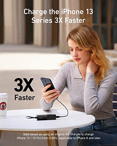 Anker Portable Charger, 511 Power Bank (PowerCore Fusion 5K), 2-in-1 Hybrid Charger, 5,000mAh 20W Power Delivery for iPhone 14/13, Samsung S22/S21, Google Pixel, Apple Watch, AirPods, and More