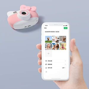 LKYBOA Children's Camera Polaroid Toy Can Take Pictures and Print Digital Small Student Portable SLR Gifts for Boys and Girls