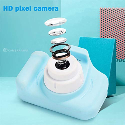 Niaviben Camera for Kid's Digital Mini Cute Camera HD 1080P Children's Sports Camera Green