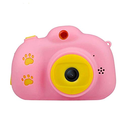 LKYBOA Children's Digital Camera -Slip Compact Digital Camera Toy for Children Best Gifts for Year Old Boys & Girls Blue Pink (Color : Pink)