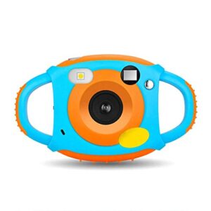 lkyboa cartoon photo camera -kids camera, digital video camera gift for age year old girls, mini rechargeable and shockproof