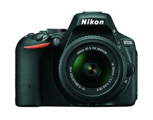 nikon d5500 dx-format digital slr w/ 18-55mm vr ii kit (black)