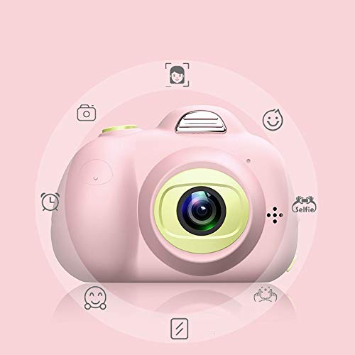 LKYBOA Children's Camera Can Take Pictures Digital Camera Baby High-Definition Small SLR Girl Birthday Gift (Color : A)