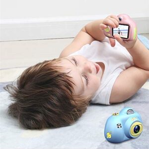 LKYBOA Children's Camera Can Take Pictures Digital Camera Baby High-Definition Small SLR Girl Birthday Gift (Color : A)