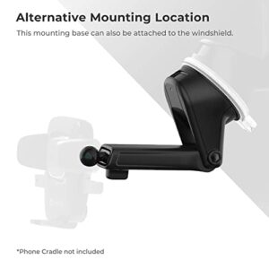 iOttie Dashboard Mounting Base | Universal Dashboard and Windshield Mounting Base for Easy One Touch Series and Auto Sense Mounts | Dashboard Pad Not Included